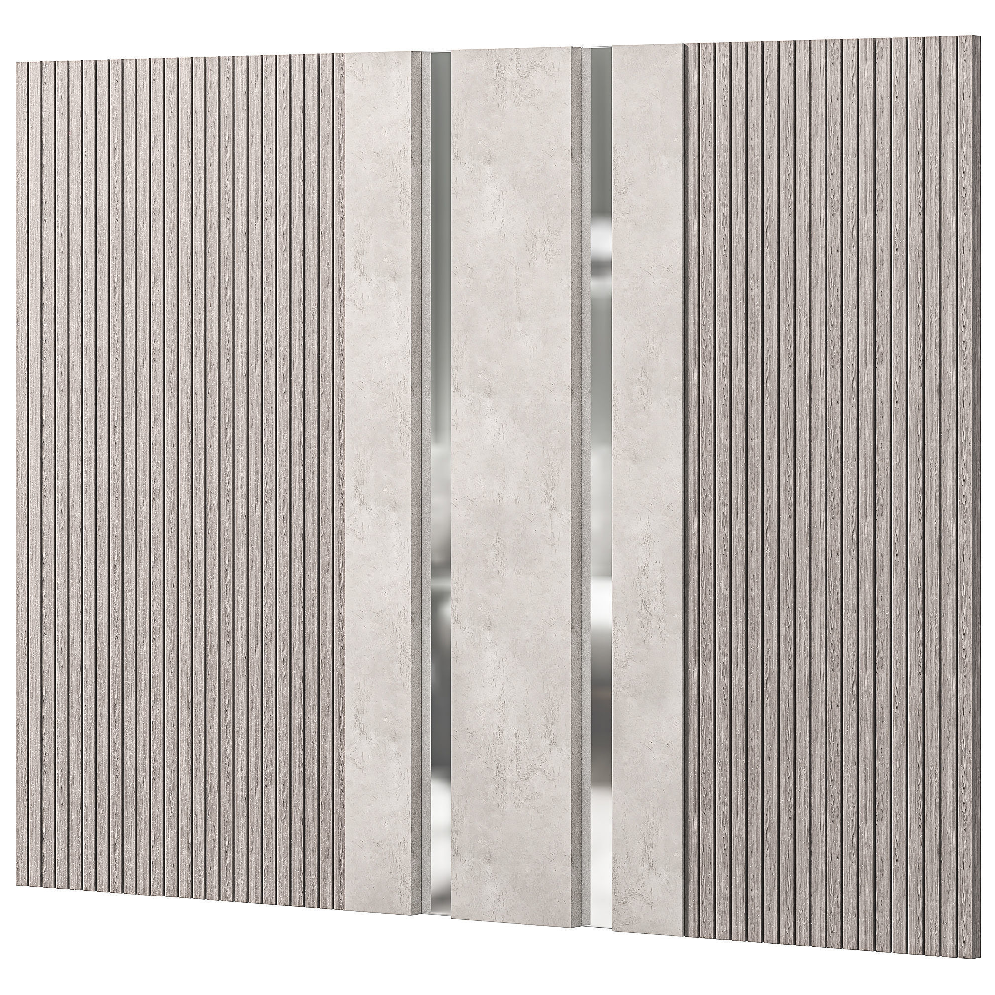 Panel marble wall panels 3D model_3