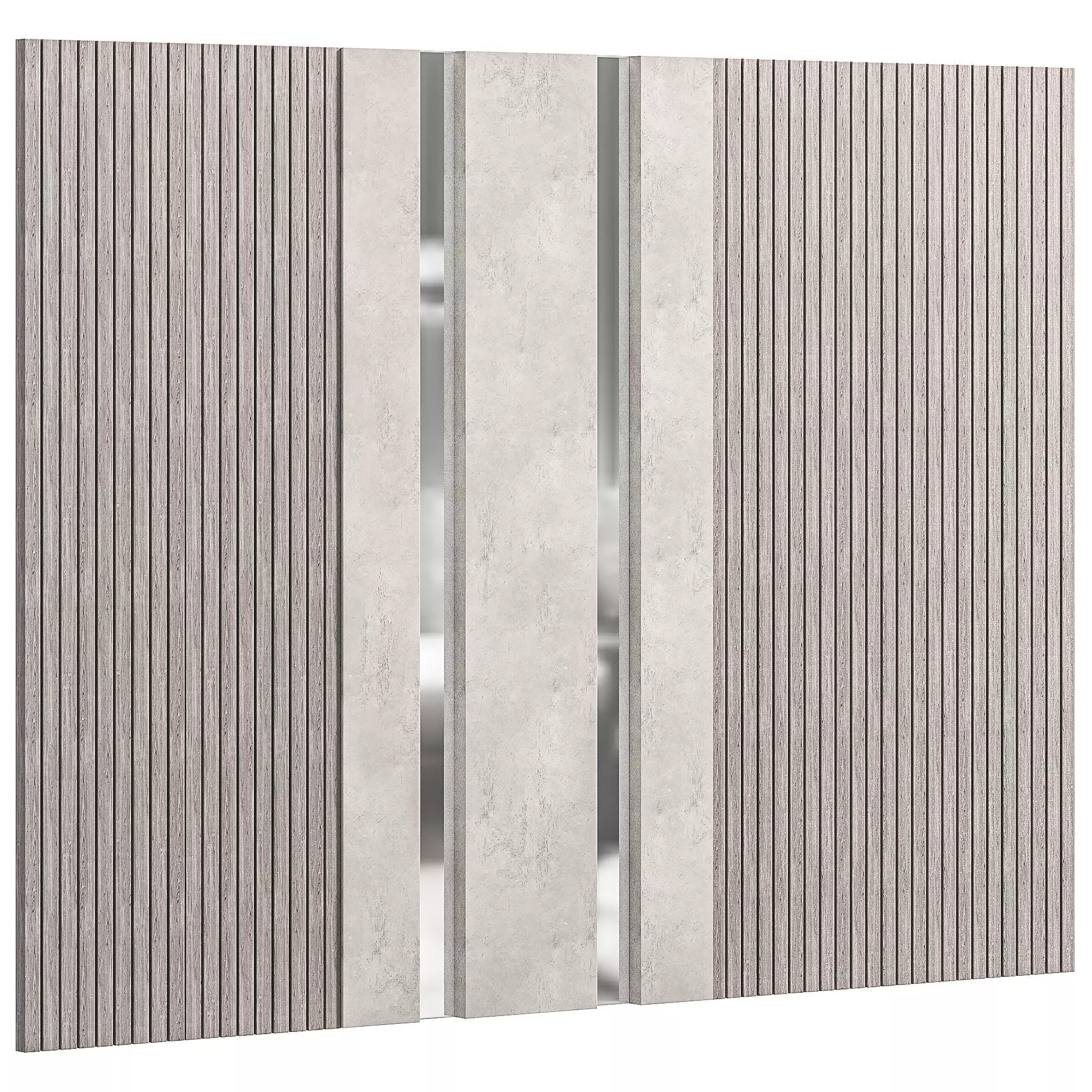 Panel marble wall panels 3D model_0