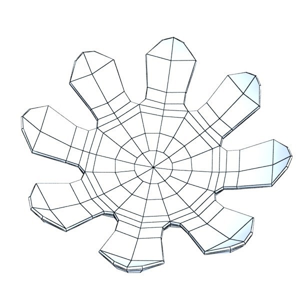 Basket and bowls collection 14 items 3D model_27