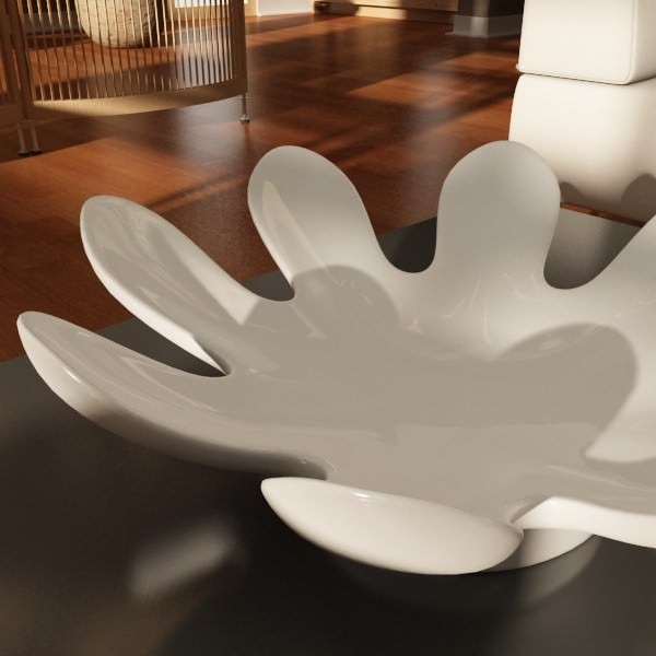 Basket and bowls collection 14 items 3D model_25