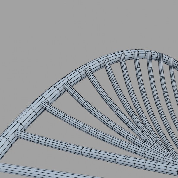 Basket and bowls collection 14 items 3D model_7