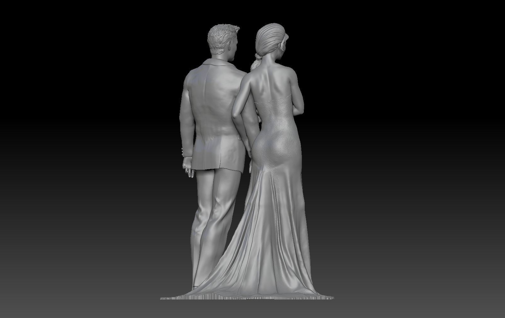 NEW WEDDING BRIDE 3 3D print model_2