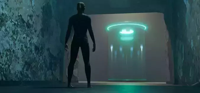 Sci-fi underground Lab