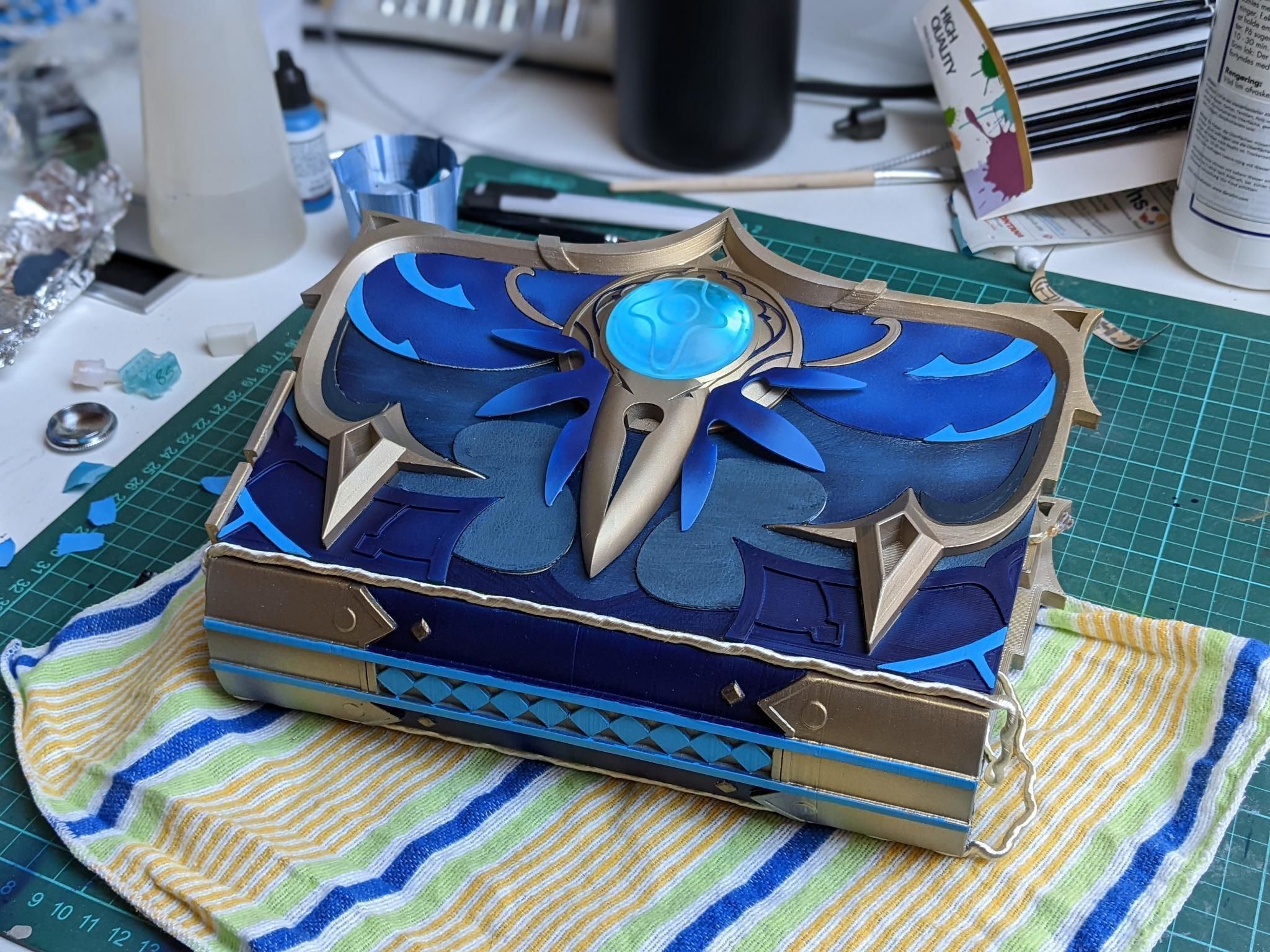 Wine and Song - Mona Book - Catalyst Weapon - Genshin Impact 3D print model_8