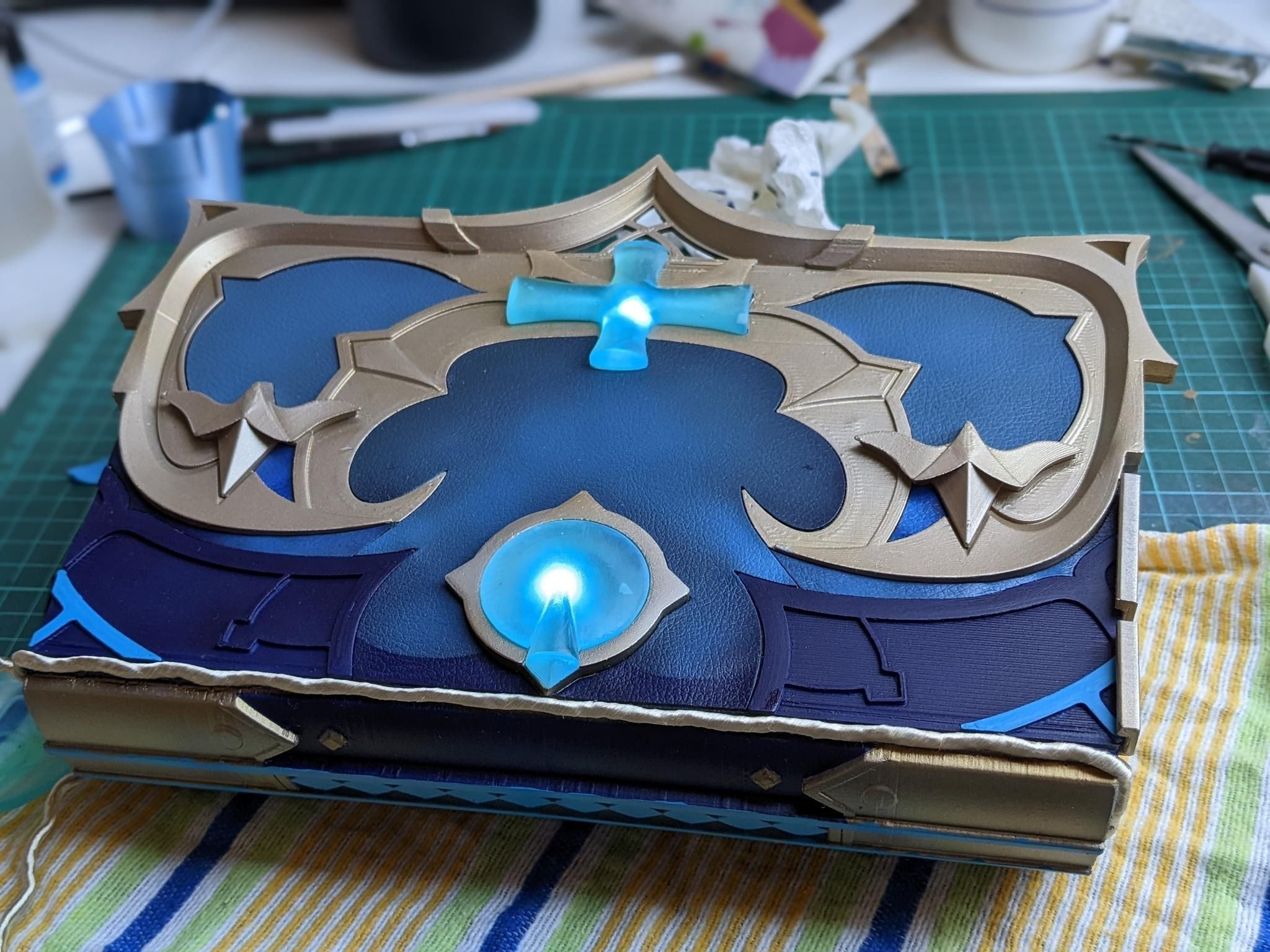 Wine and Song - Mona Book - Catalyst Weapon - Genshin Impact 3D print model_9