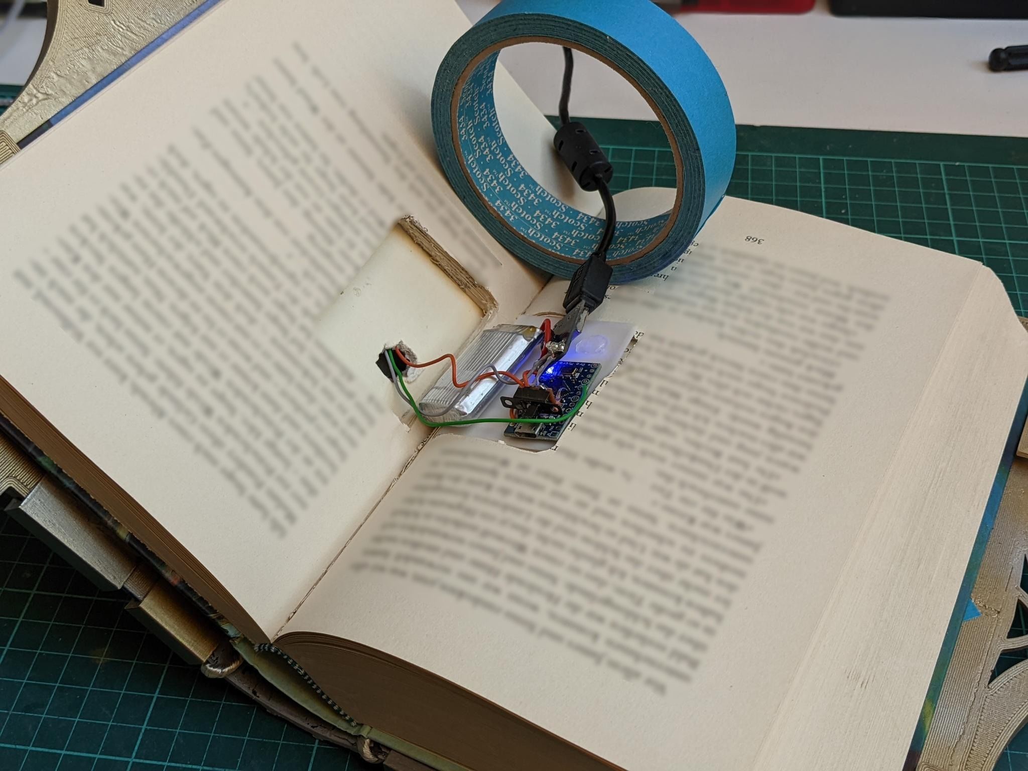 Wine and Song - Mona Book - Catalyst Weapon - Genshin Impact 3D print model_10