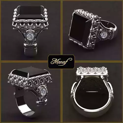 Mens ring STL