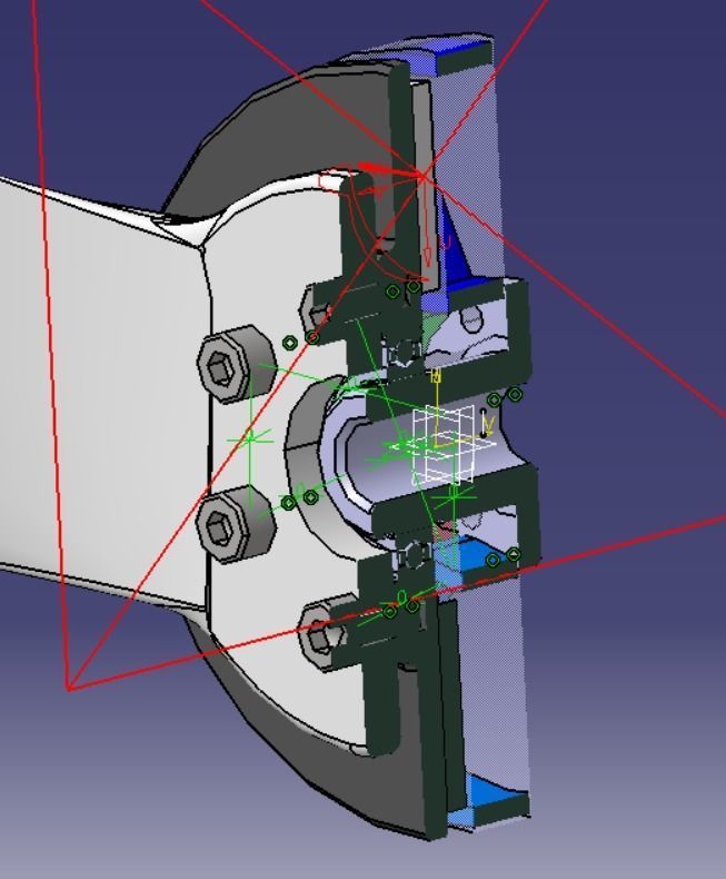 Axial Flux Coreless BLDC Motor 3D model_7