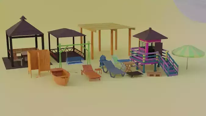 Beach Package - 4K texture