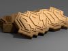 V-carved ACDC box eps svg CNC router and 3D model 3D printable | CGTrader