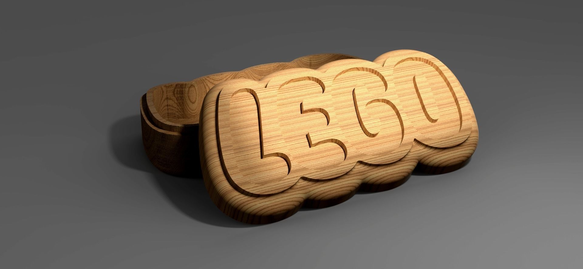 V-carved Lego box eps svg CNC router and 3D model 3D printable | CGTrader