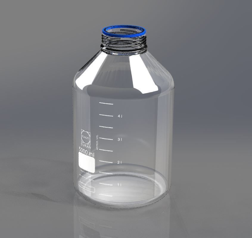 Lab Bottle 3D model_3