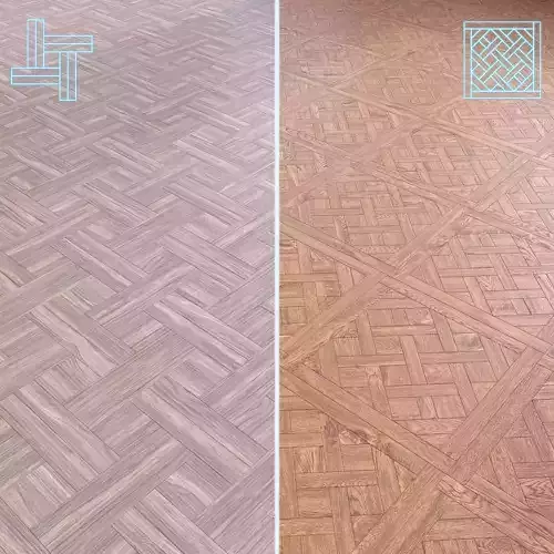 Parquet - Laminate - Wooden floor 2 in 1