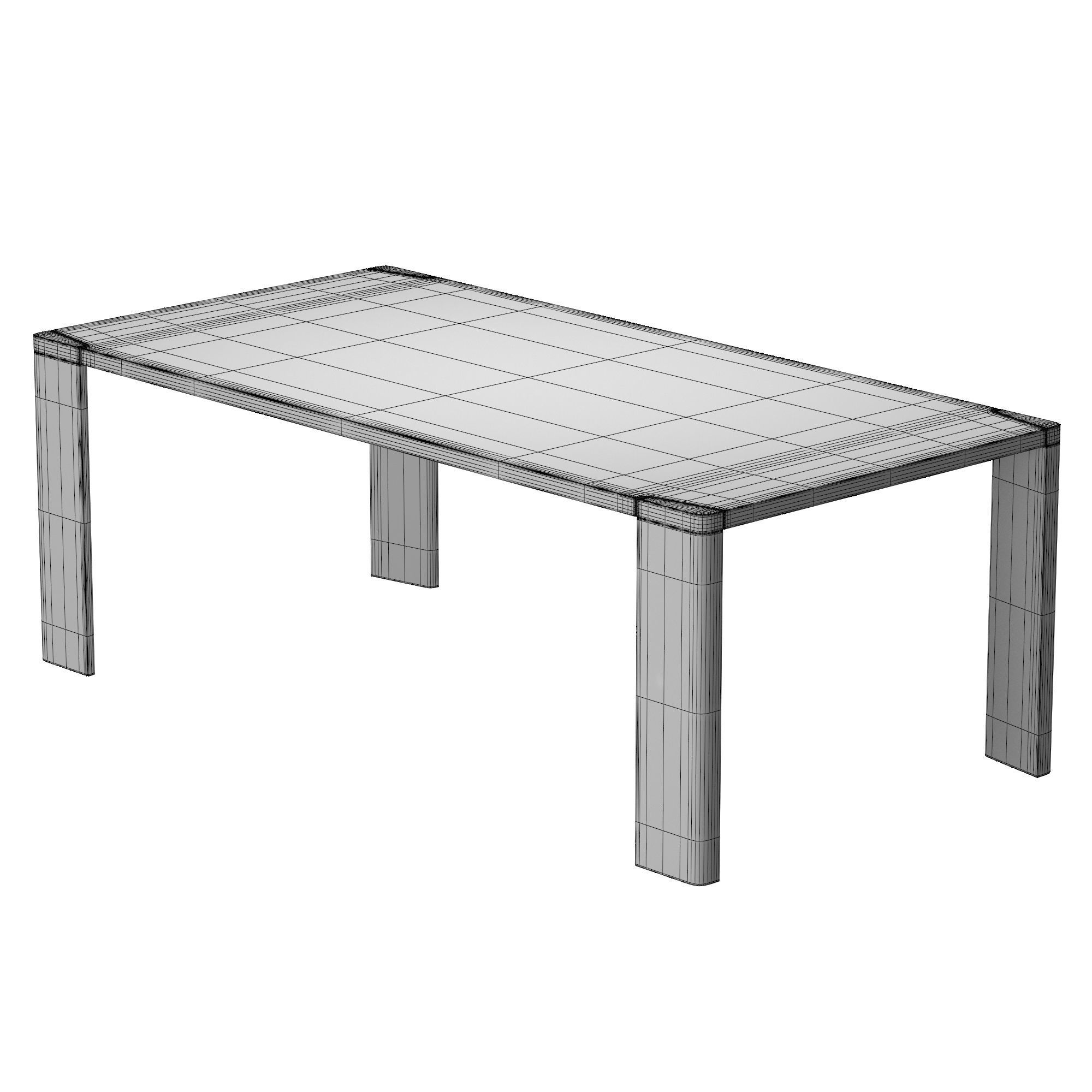 BECKETT DINING TABLE 3D model_7