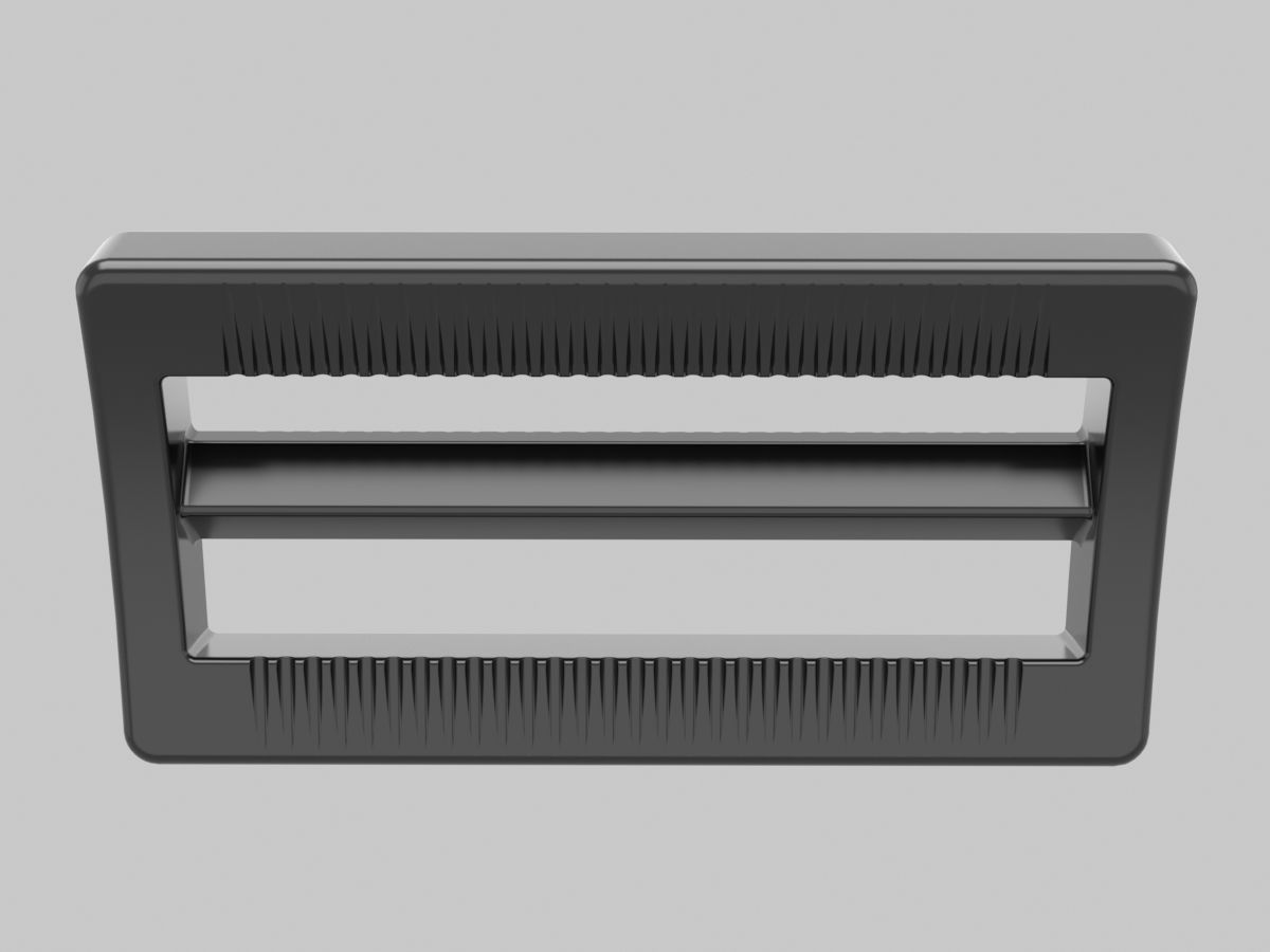 Strap Buckle 3D model CGTrader