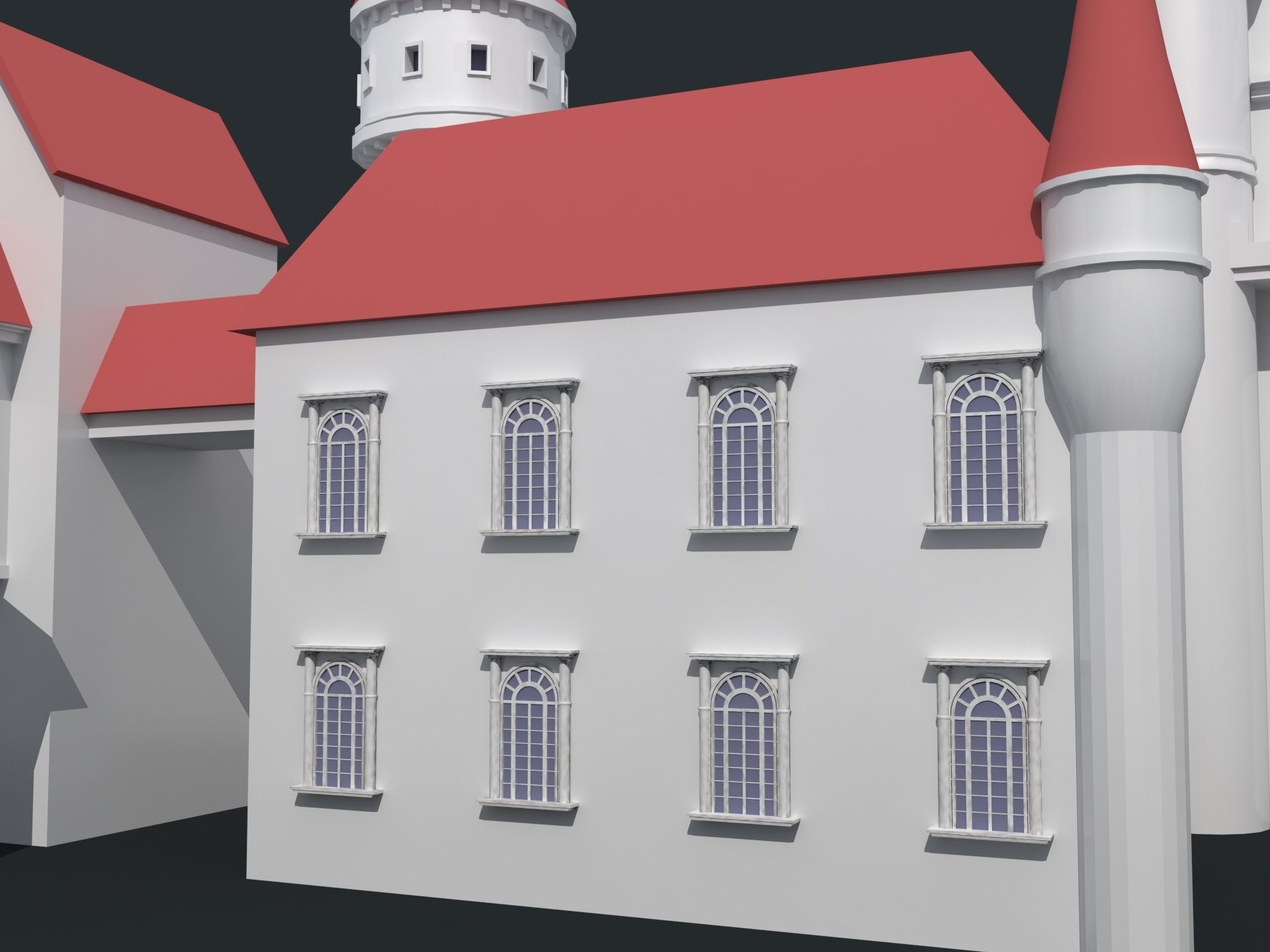 Castle 3D model_10