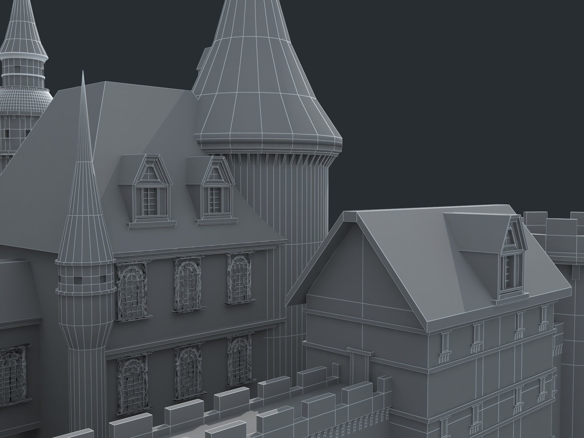 Castle 3D model_20