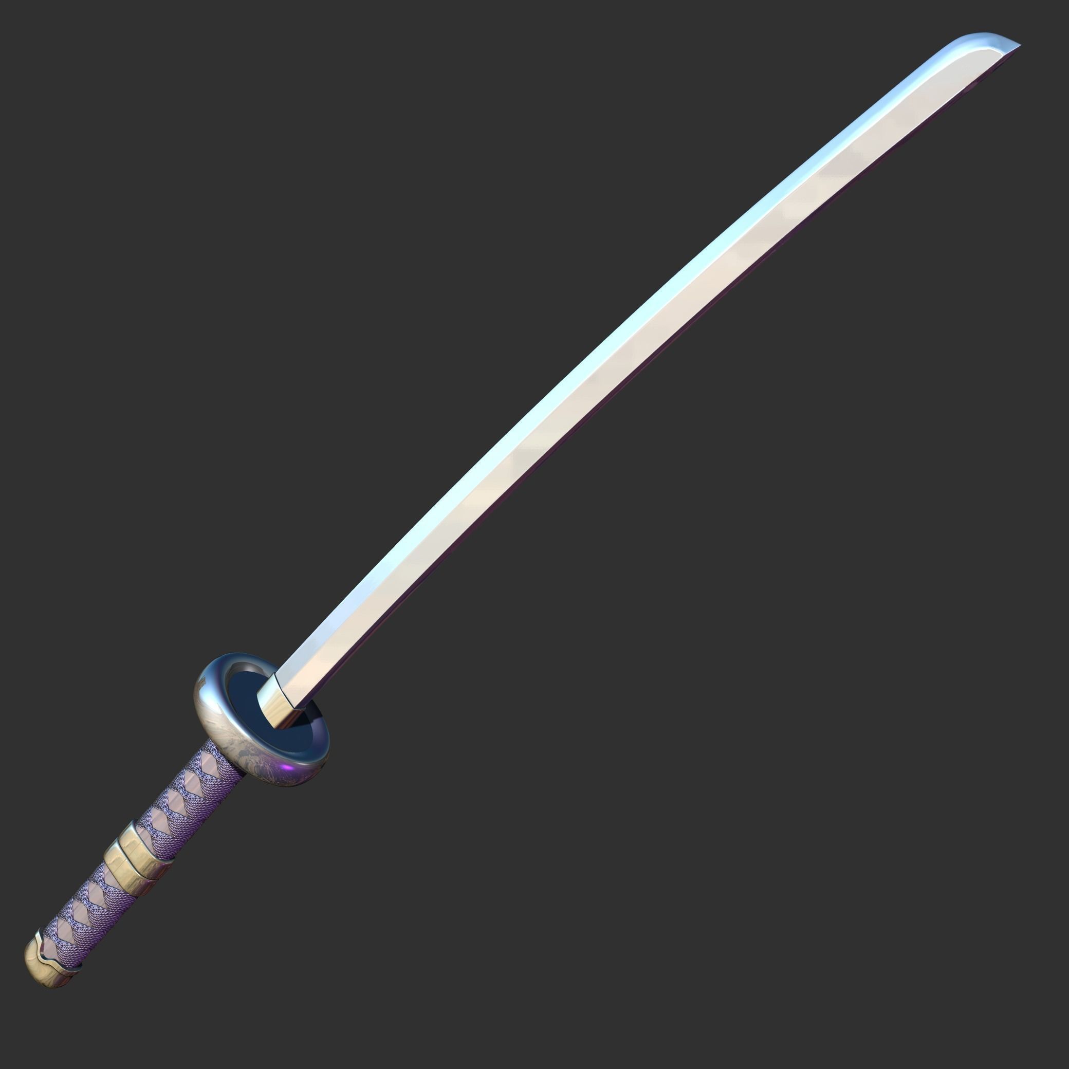 Kikoku Sword Trafalgar Law 3D print model_5