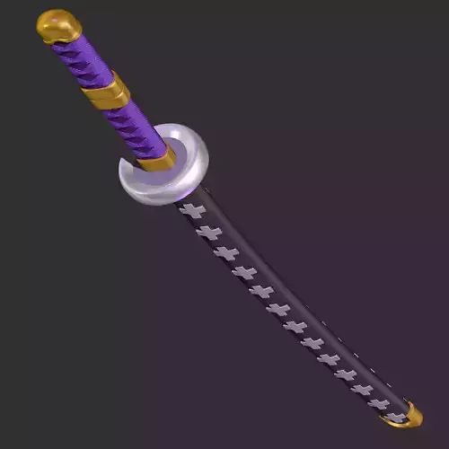 Kikoku Sword Trafalgar Law 3D print model