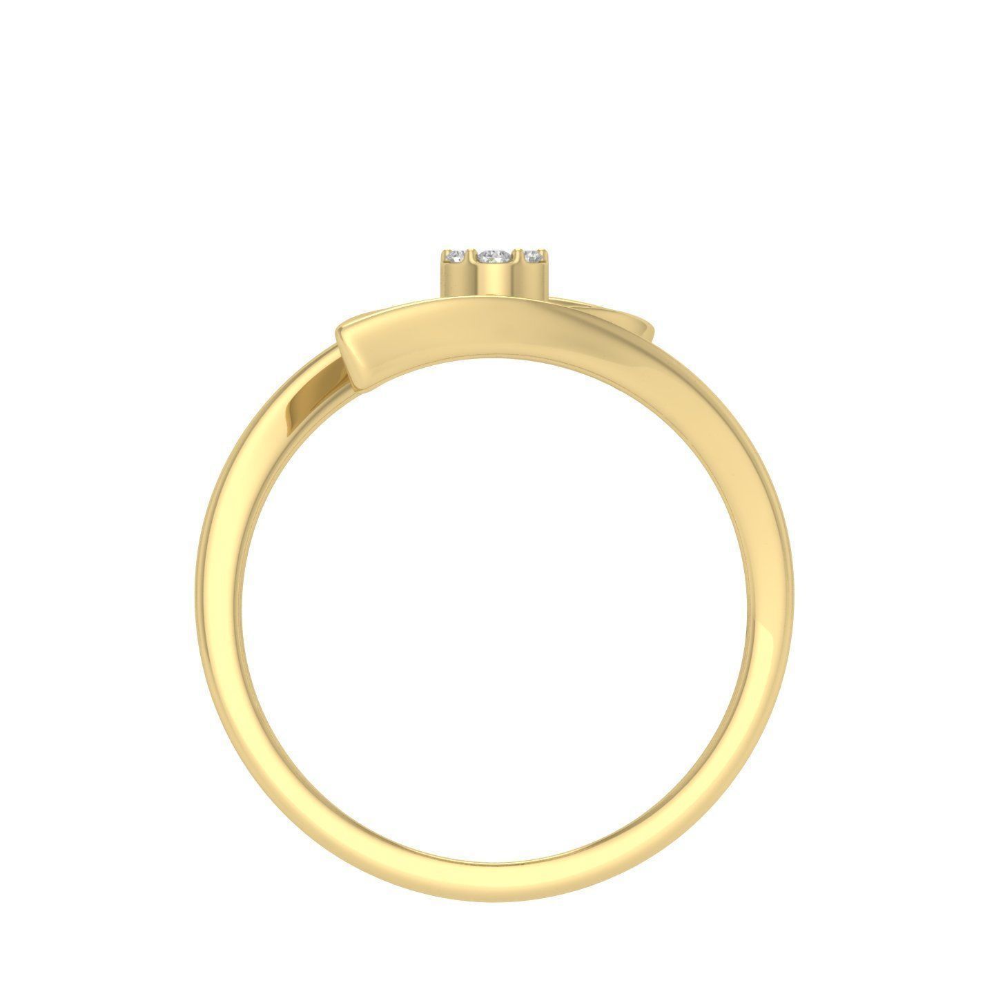 Simple Z Ring Free 3D print model_3
