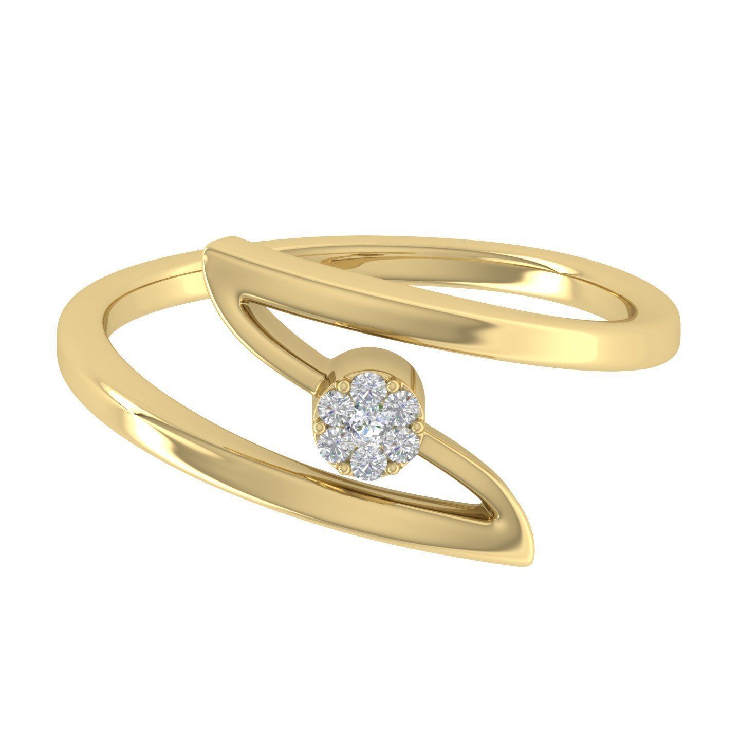 Simple Z Ring Free 3D print model_1