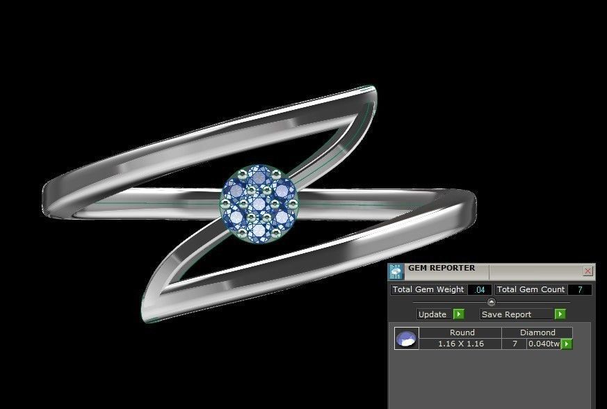 Simple Z Ring Free 3D print model_6