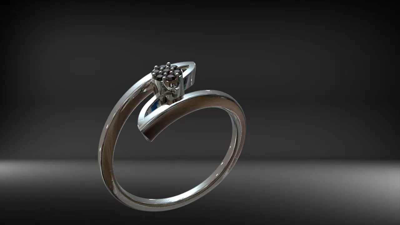 Simple Z Ring Free 3D print model_0