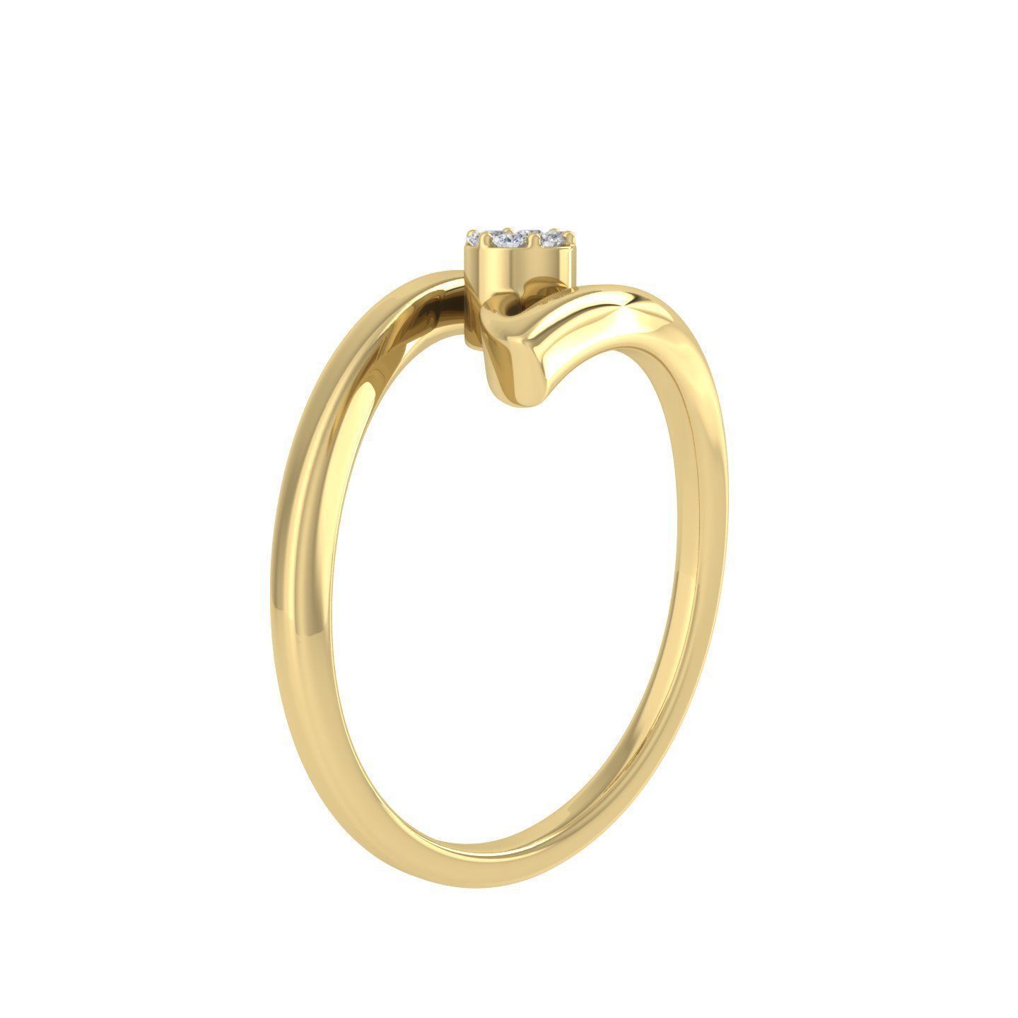 Simple Z Ring Free 3D print model_2