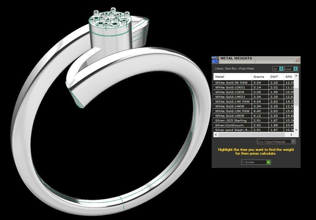 Simple Z Ring Free 3D print model_5