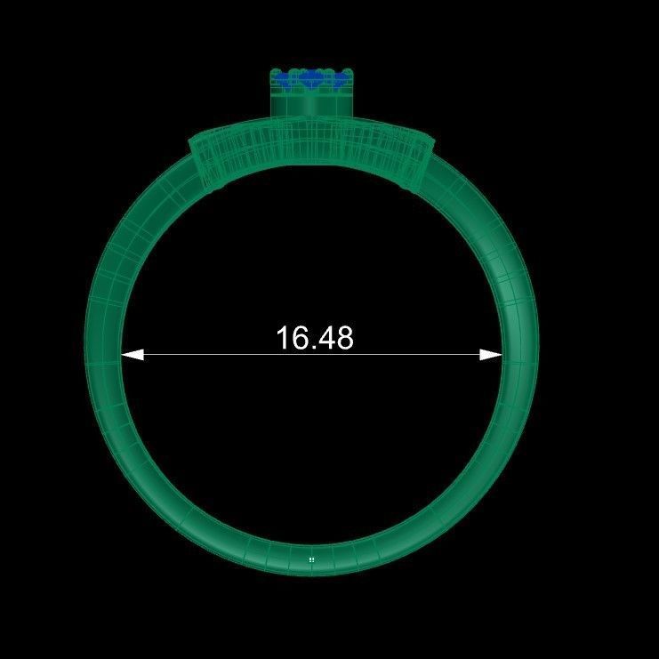 Simple Z Ring Free 3D print model_4