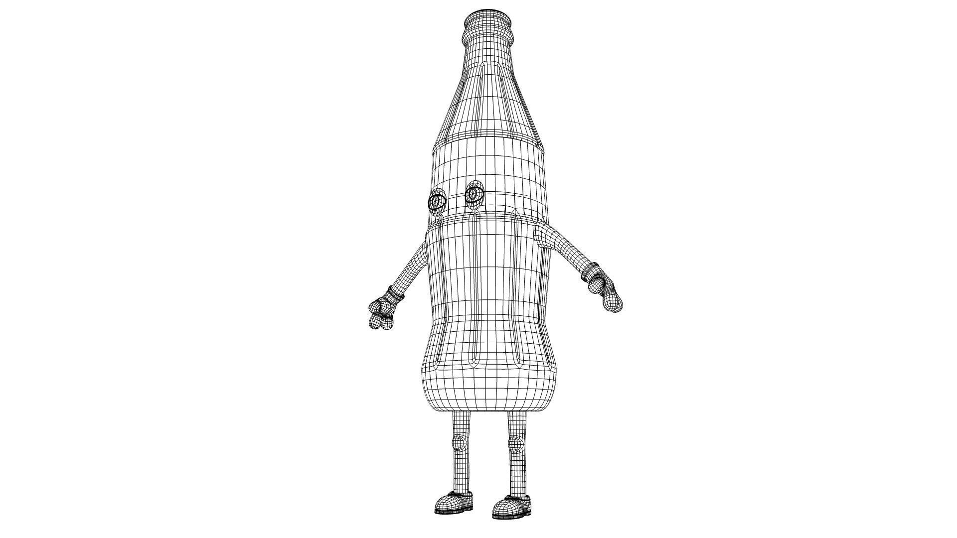 Cartoon Characters 3D model_10