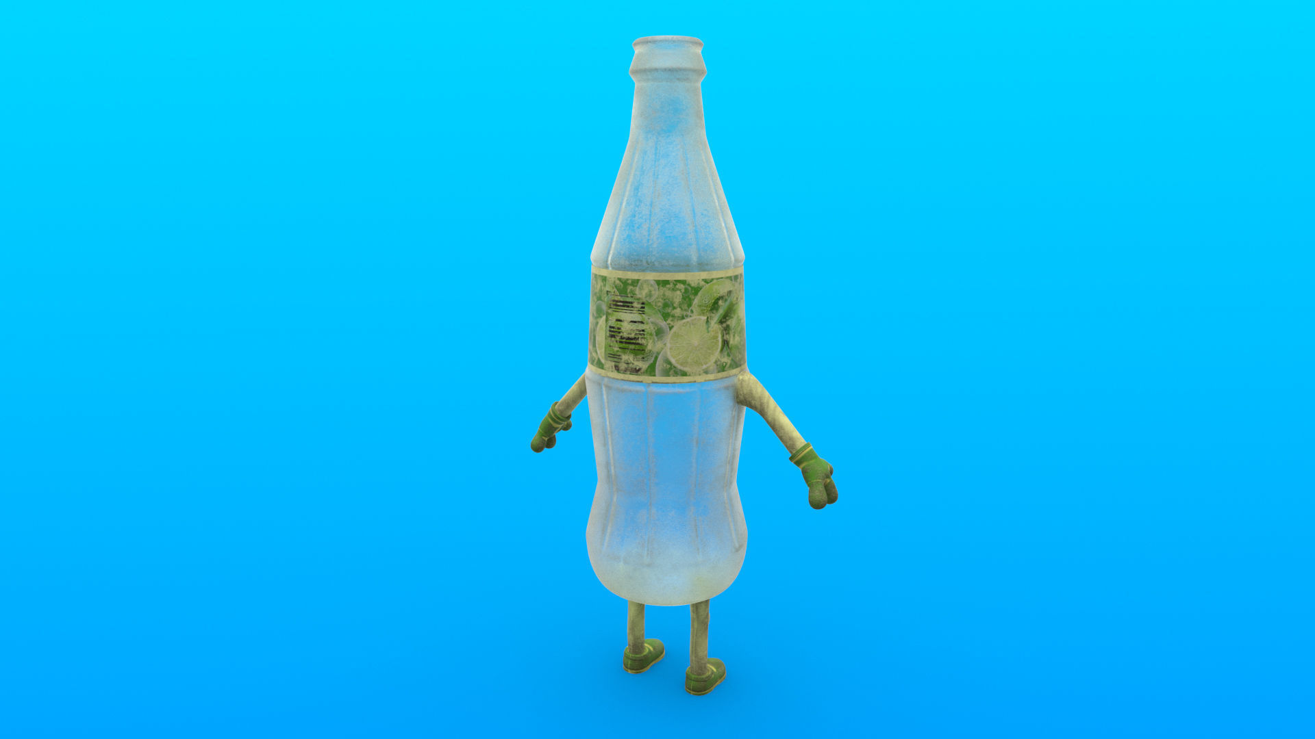 Cartoon Characters 3D model_4