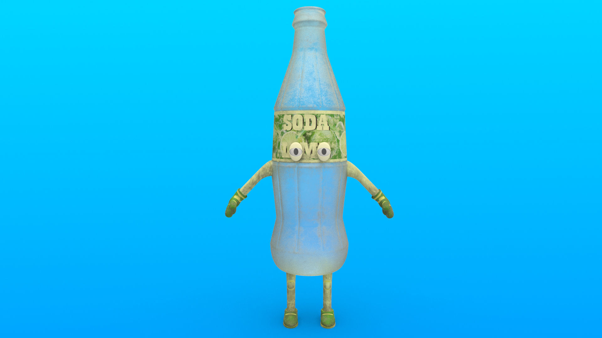 Cartoon Characters 3D model_6