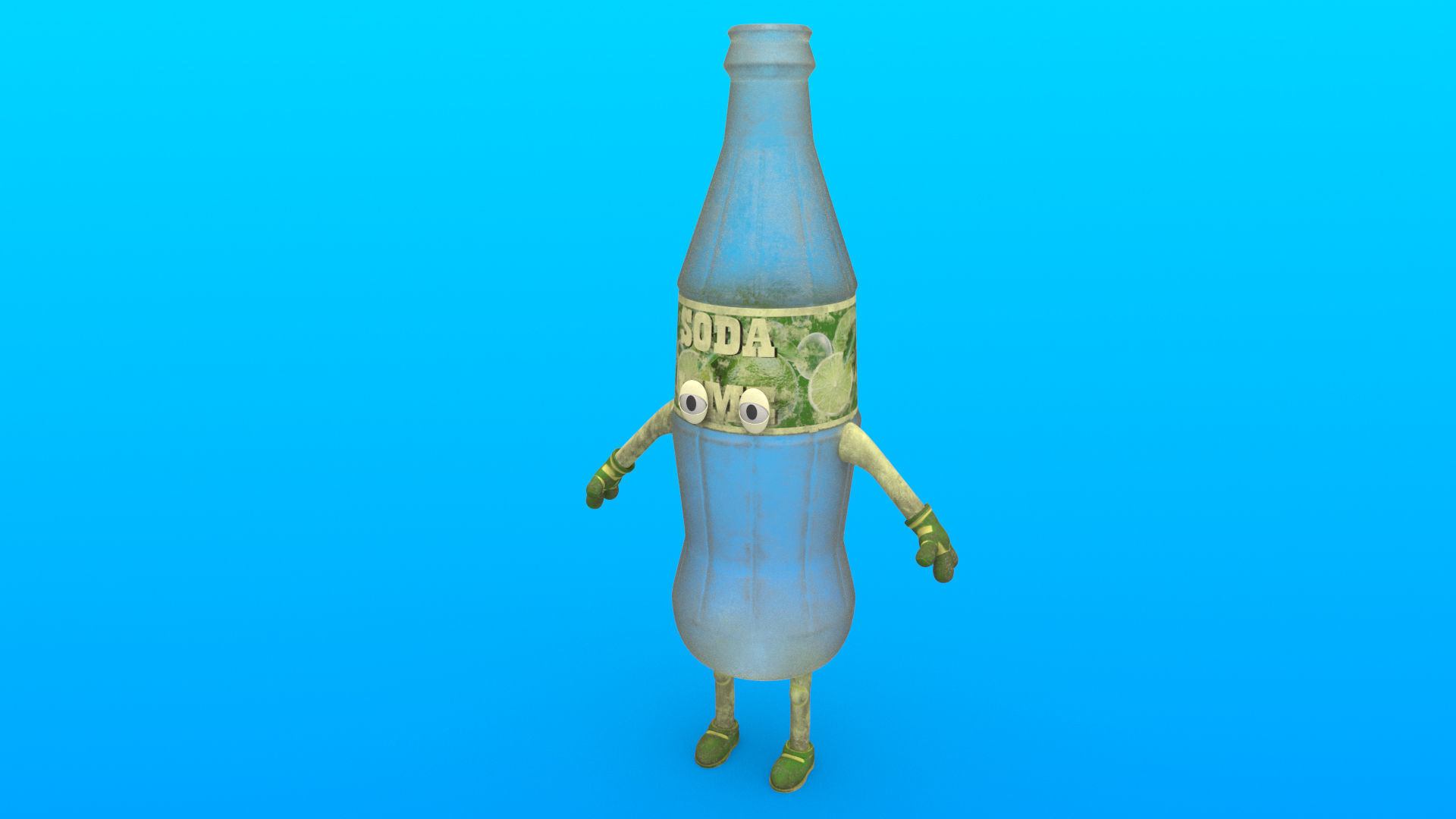 Cartoon Characters 3D model_7
