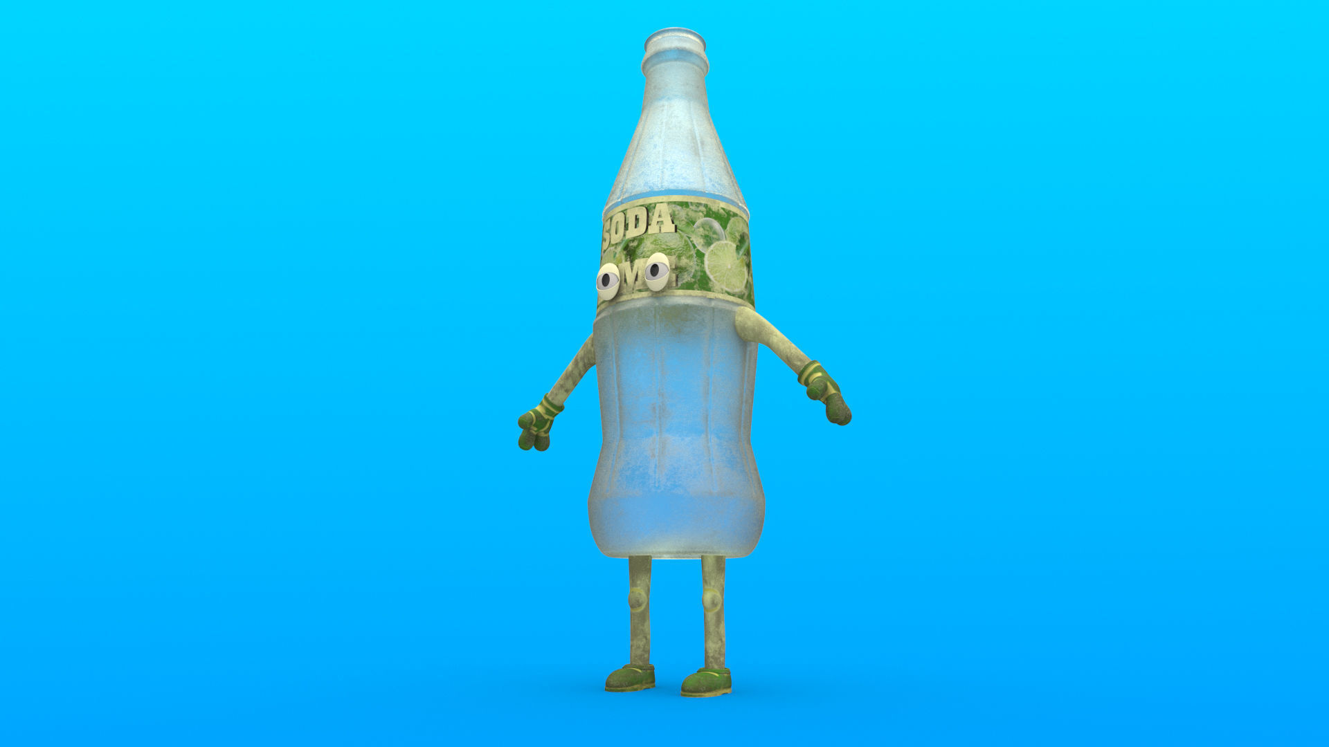 Cartoon Characters 3D model_3