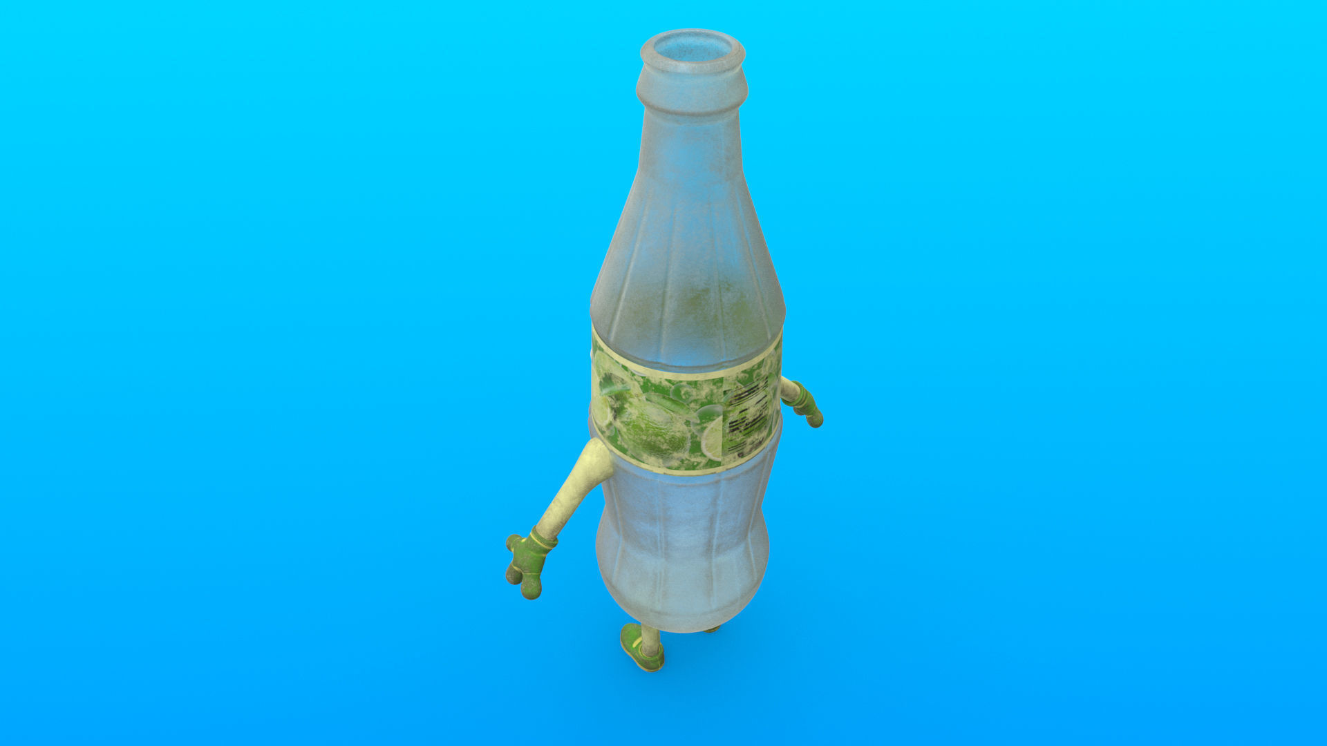 Cartoon Characters 3D model_5