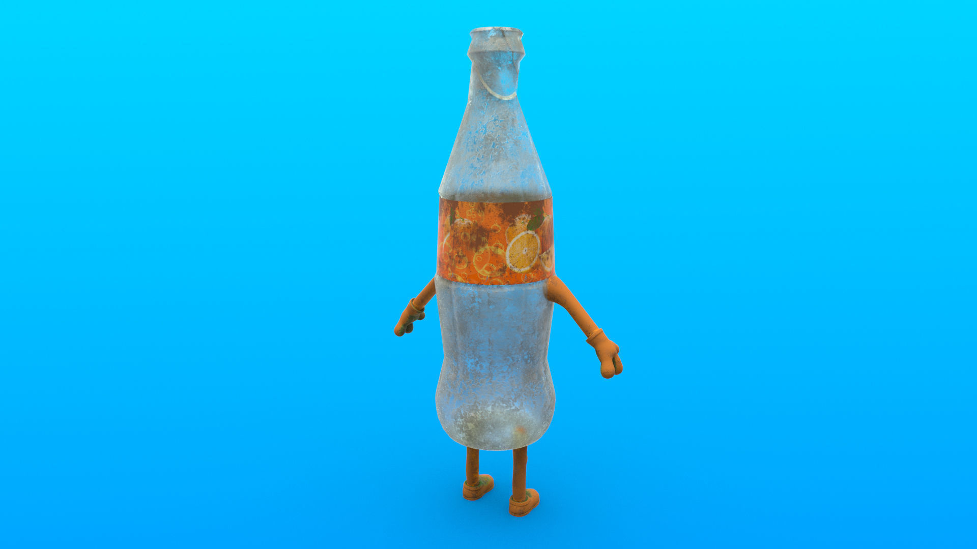 Cartoon Characters 3D model_4