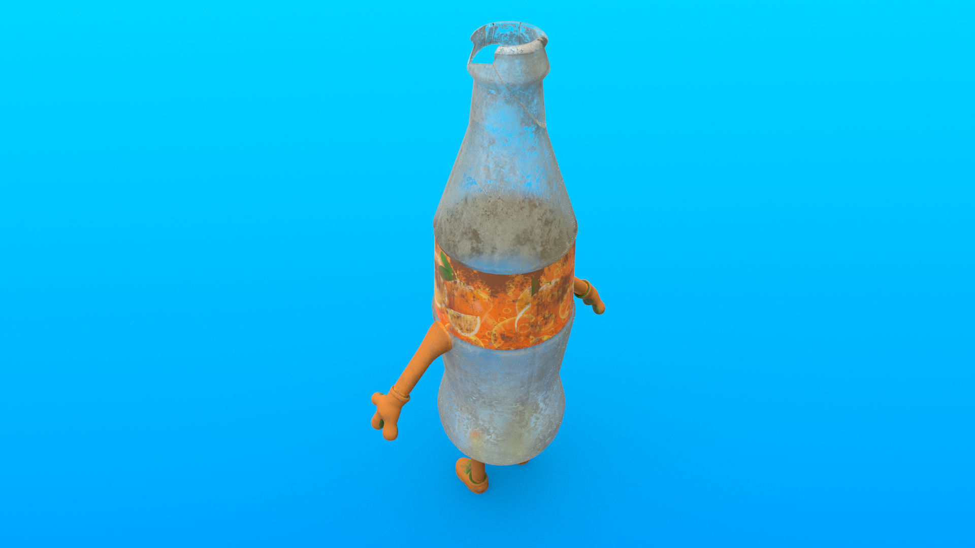 Cartoon Characters 3D model_5