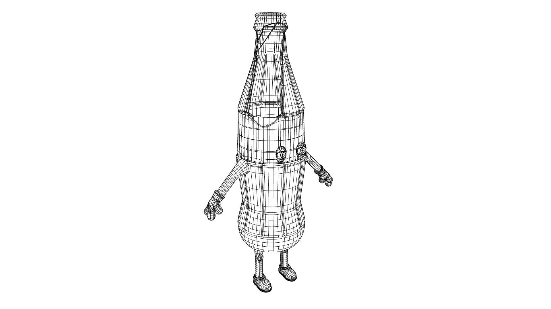 Cartoon Characters 3D model_9