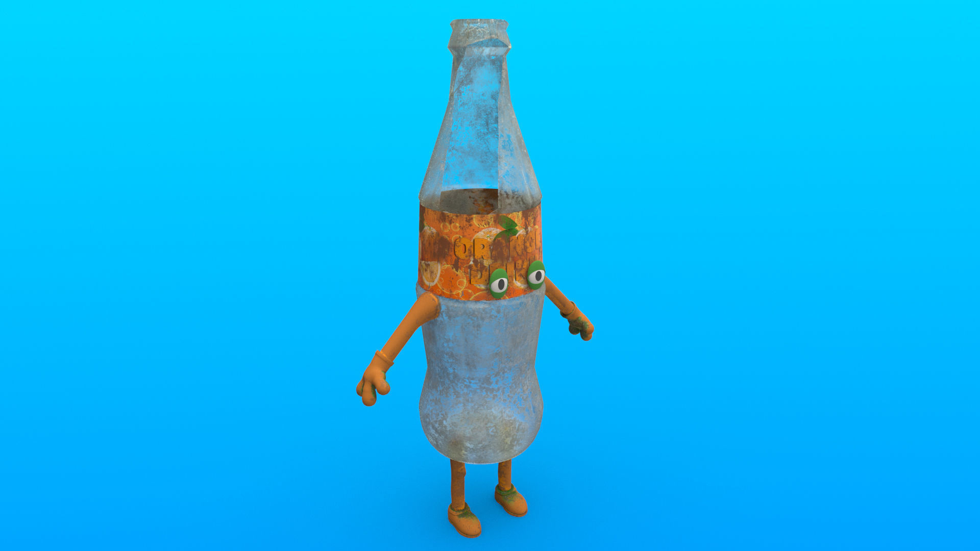 Cartoon Characters 3D model_2