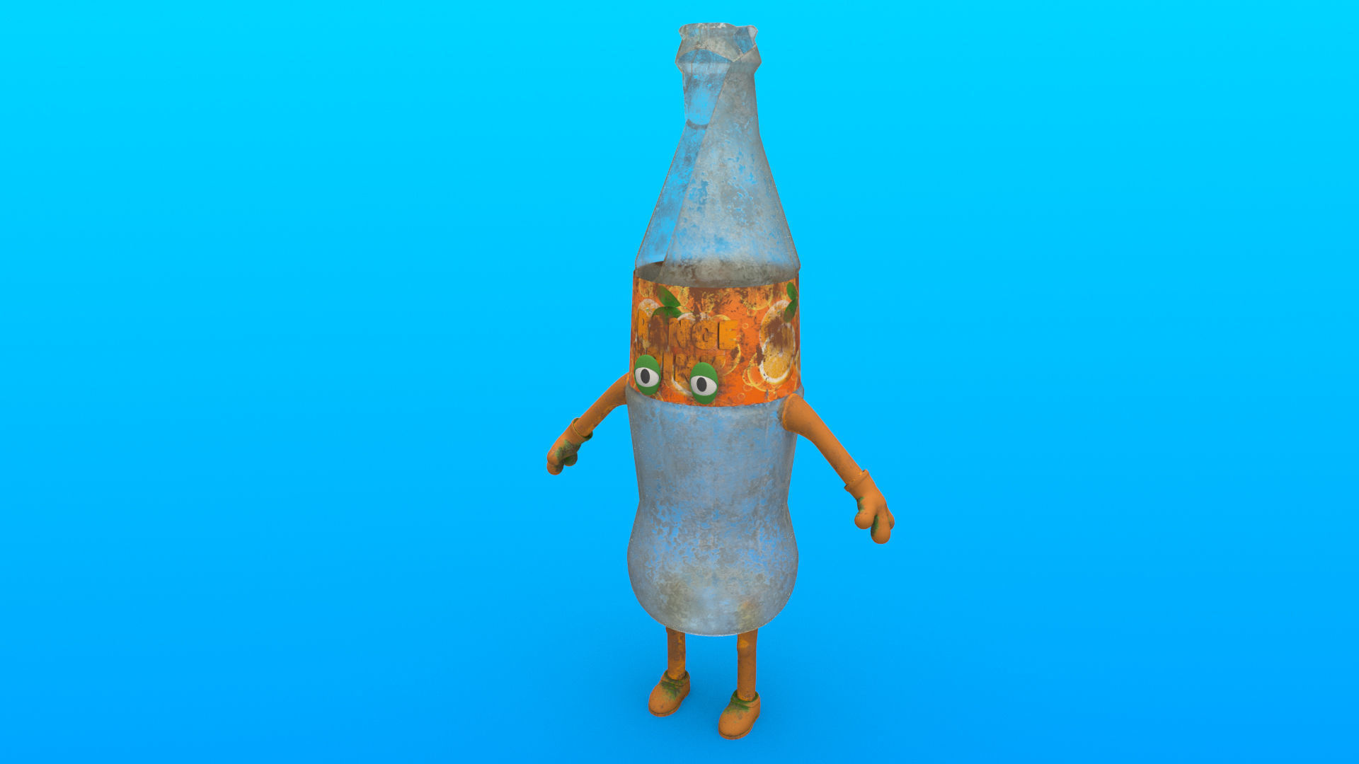 Cartoon Characters 3D model_7