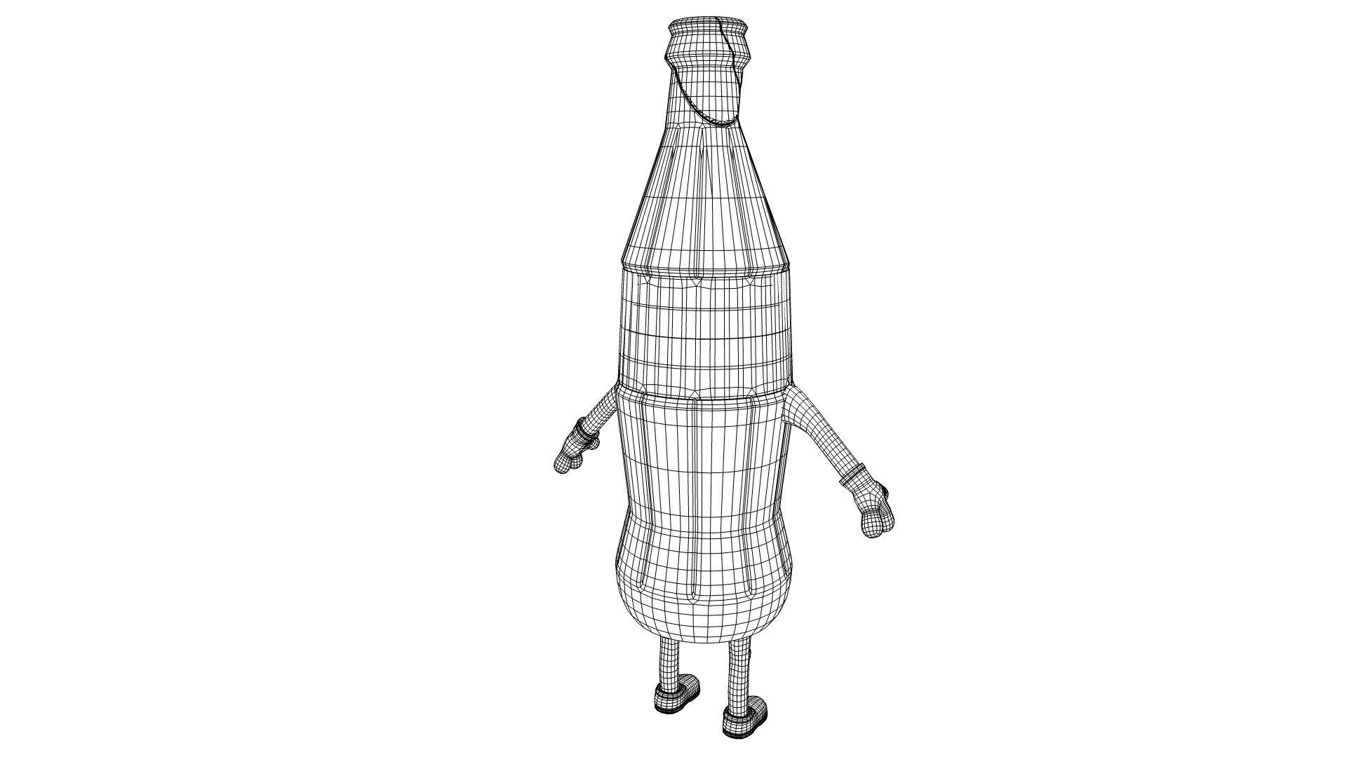 Cartoon Characters 3D model_11