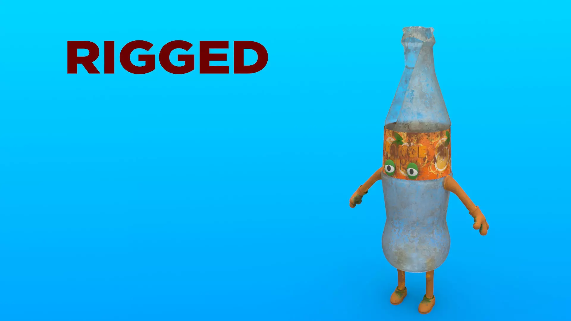 Cartoon Characters 3D model_0