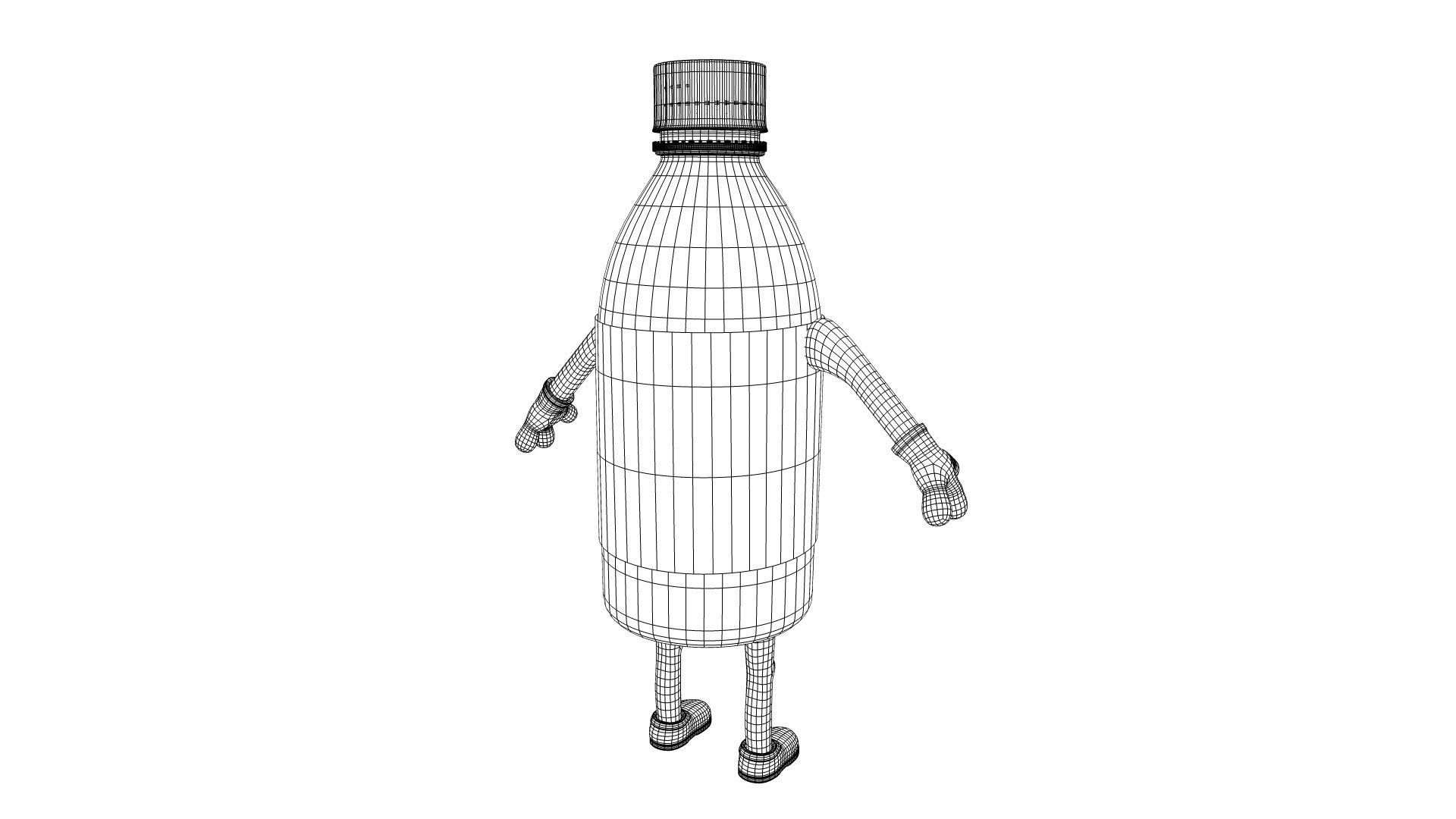 Cartoon Characters 3D model_10