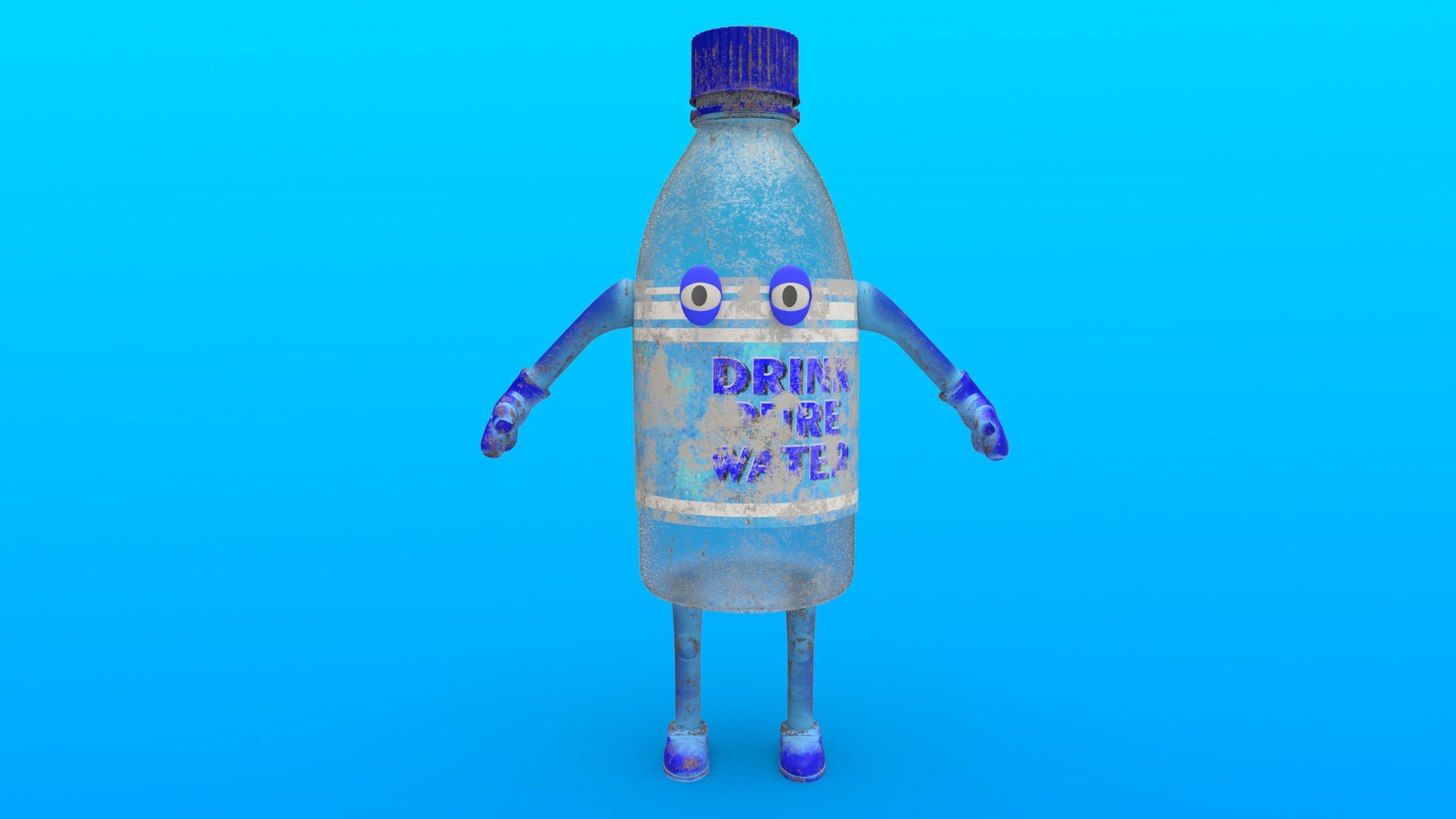 Cartoon Characters 3D model_5