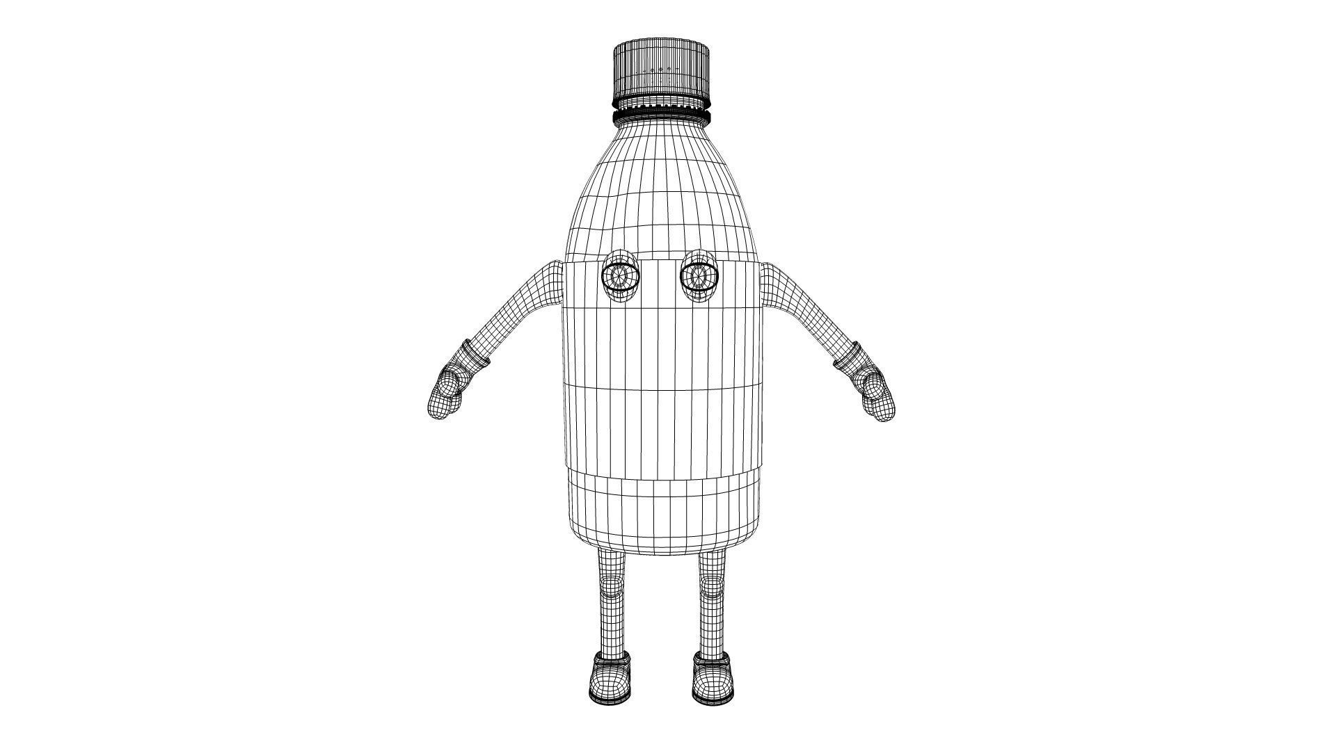 Cartoon Characters 3D model_12