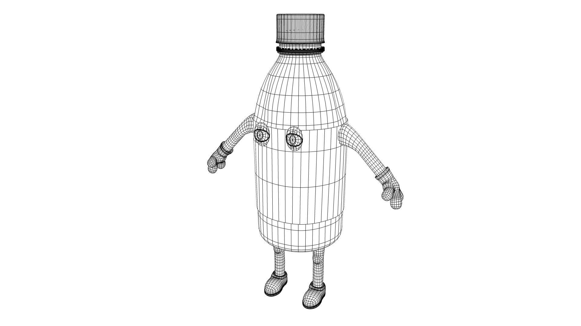 Cartoon Characters 3D model_13