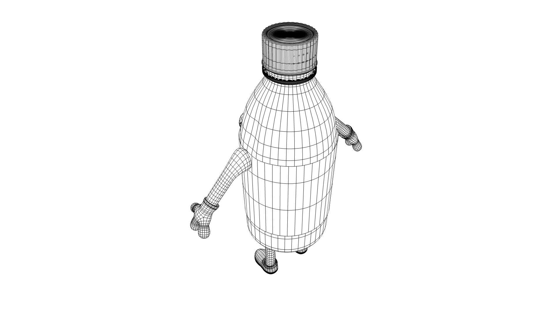 Cartoon Characters 3D model_11