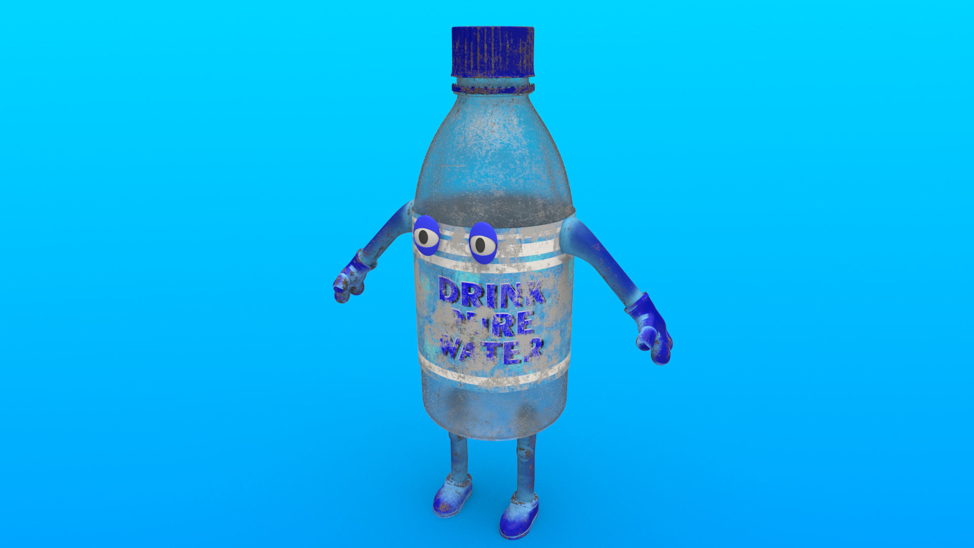 Cartoon Characters 3D model_6