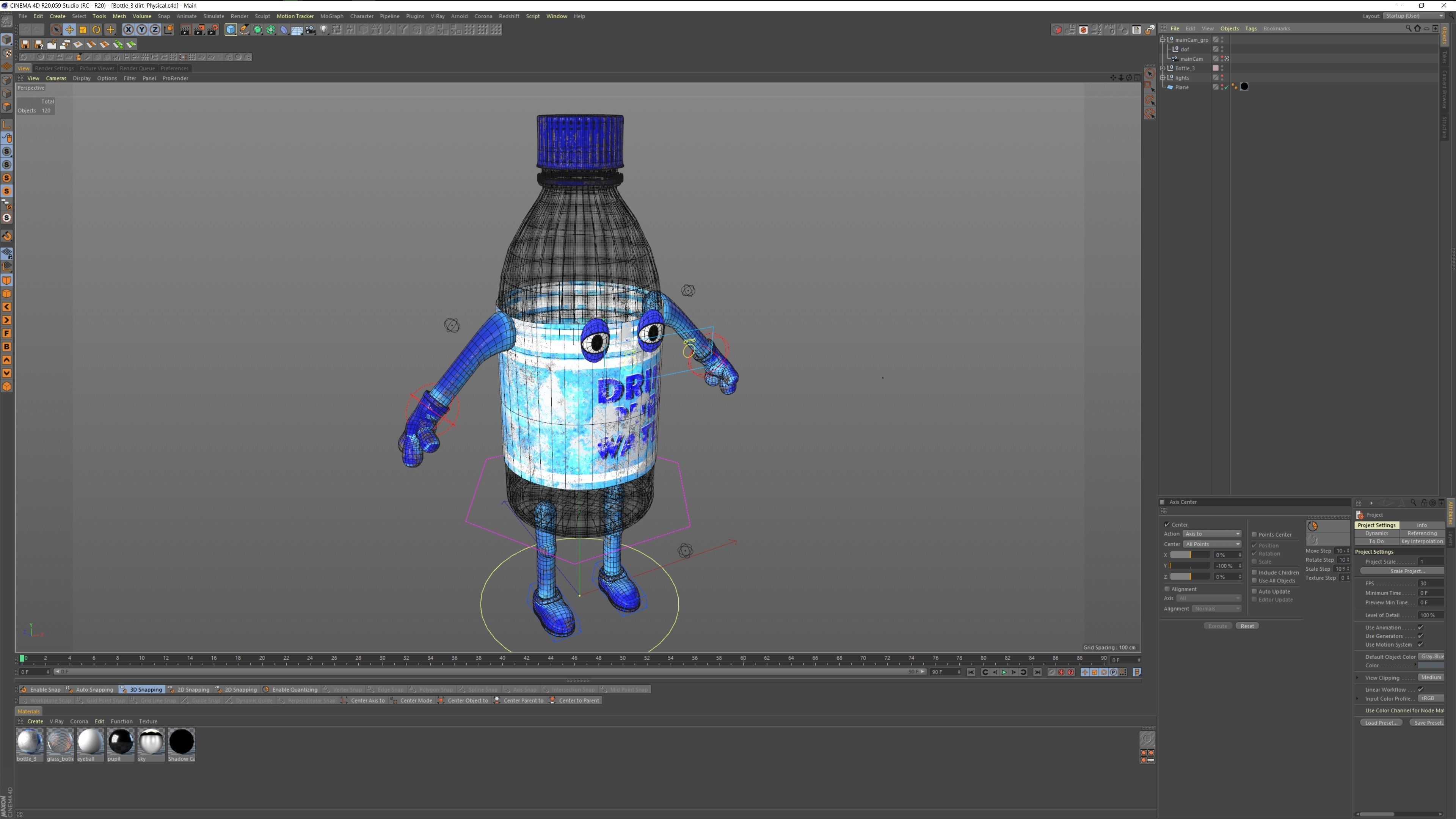 Cartoon Characters 3D model_7